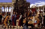 Julius Schnorr von Carolsfeld The Wedding Feast at Cana oil